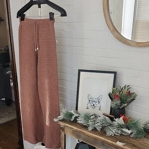 Sincerely Jules Brown Knit Pants